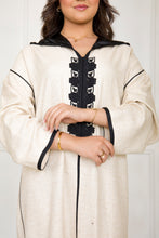 Charger l'image dans la galerie, Djellaba Lin Façon Maâlem - 2023