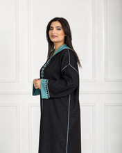 Charger l'image dans la galerie, New - Jellaba hivernale en Mlifa Cachemire ornée en Façon Maâlem