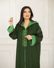 Charger l'image dans la galerie, New - Jellaba hivernale en Mlifa Cachemire ornée en Façon Maâlem