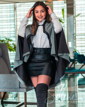 Load image into Gallery viewer, Cape Hiver Col Officier - La Maison Selene-maroc-morocco-prix-femme