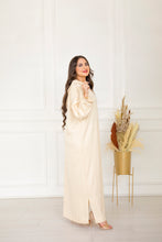 Load image into Gallery viewer, Djellaba Berchmane été 2023 - Crêpe vichy 100% Handmade
