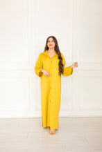 Load image into Gallery viewer, Djellaba Berchmane été 2023 - Crêpe vichy 100% Handmade
