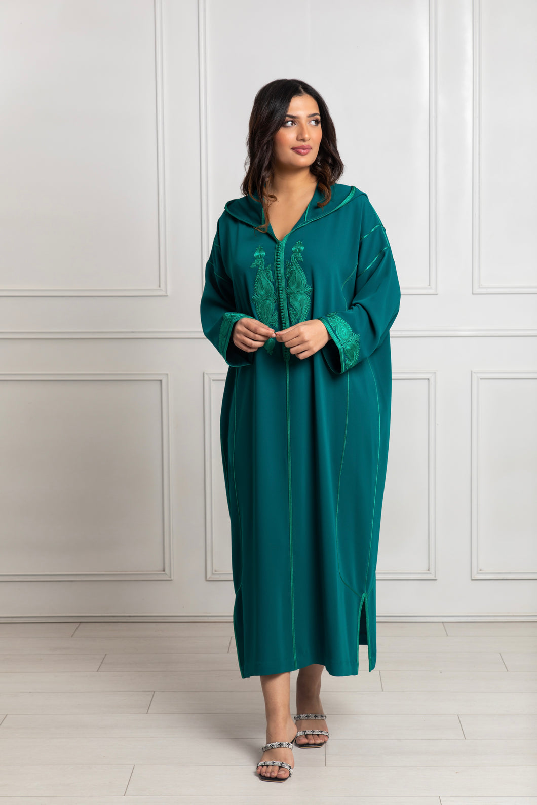 Djellaba en Broderie - Façon Maalem - Art Noble