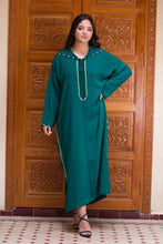 Load image into Gallery viewer, Djellaba en Randa - Handmade - La Maison Selene-maroc-morocco-prix-femme
