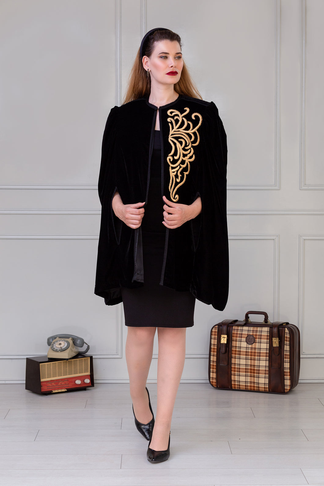 New - Cape velvet - Majesty Cape - Cape pour femme - Cape en Velours