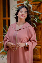 Load image into Gallery viewer, Djellaba en Randa - Handmade - La Maison Selene-maroc-morocco-prix-femme
