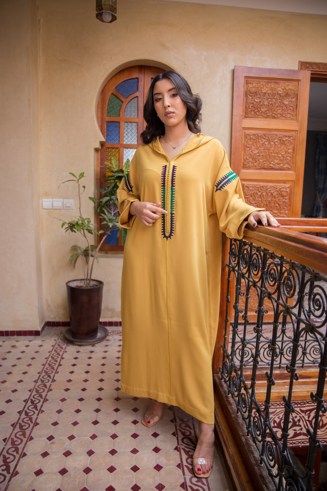 Djellaba Façon Maalem - La Maison Selene-maroc-morocco-prix-femme