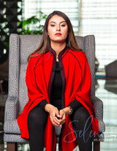 Load image into Gallery viewer, Cape Hiver Col Officier - La Maison Selene-maroc-morocco-prix-femme
