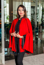 Load image into Gallery viewer, Cape Hiver Col Officier - La Maison Selene-maroc-morocco-prix-femme
