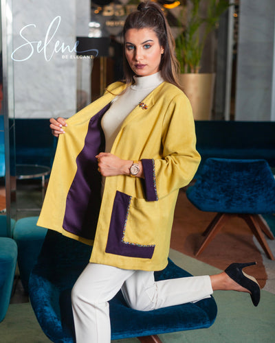 Veste hiver en Cachmire - La Maison Selene-maroc-morocco-prix-femme