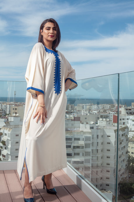 Gandora en Crêpe - La Maison Selene-maroc-morocco-prix-femme