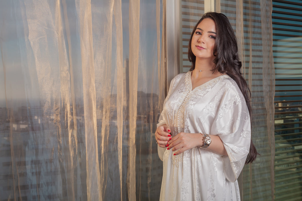 Gandora Jawhara de soie - La Maison Selene-maroc-morocco-prix-femme